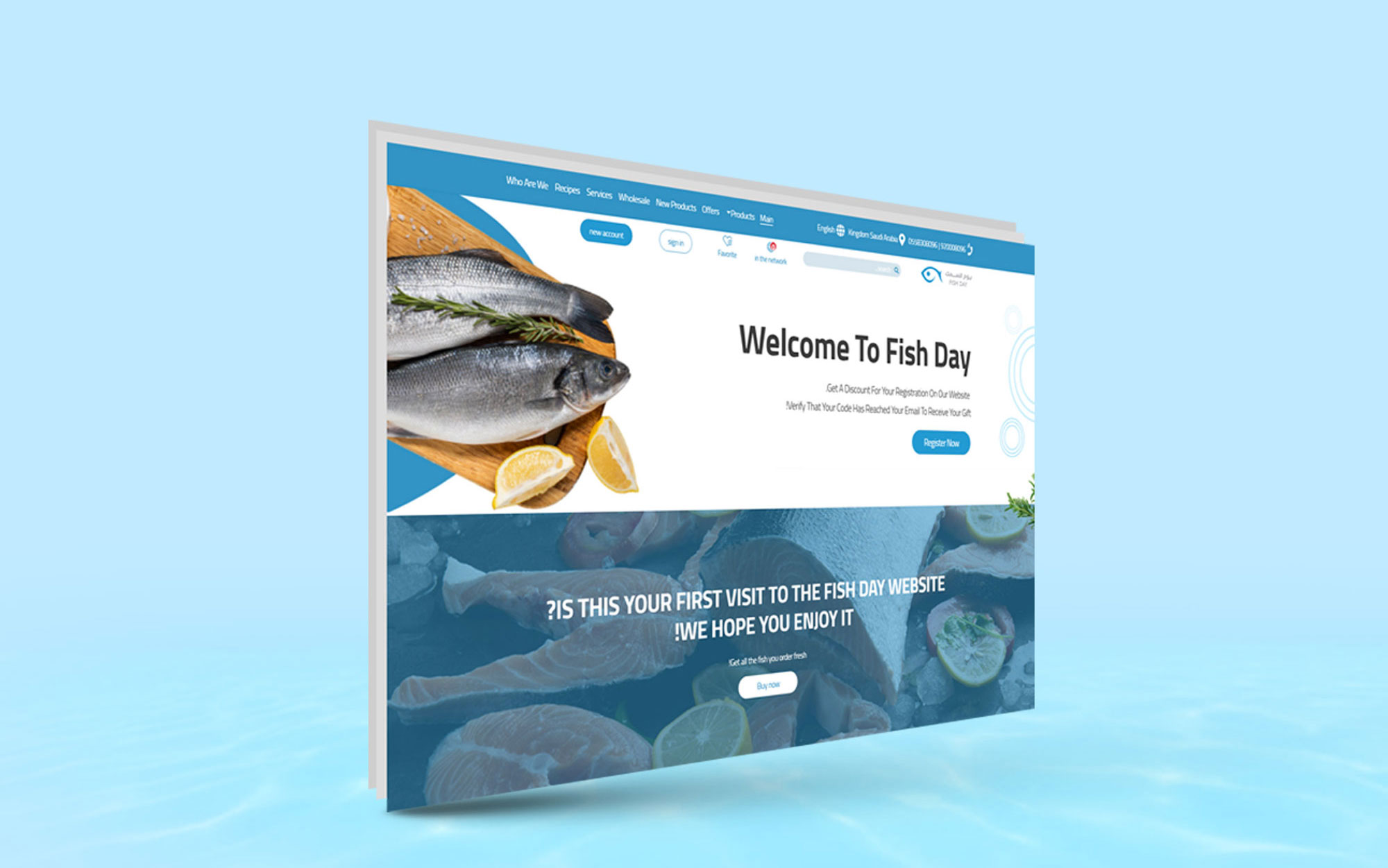 Fishday — Hospitality Project